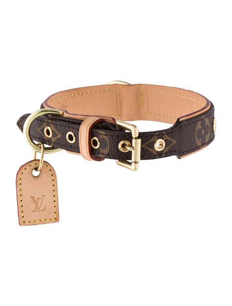 large louis vuitton dog collar